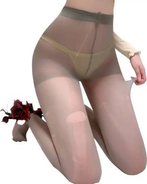 YRIIOMO Ouvert Strumpfhose Ultradünne Damen Strumpfhose mit figurformender Funktion und Laufmaschen Schutz, ideal für stilvolle und komfortable Outfits