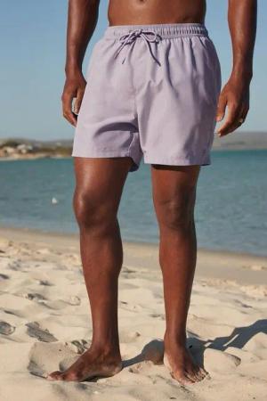 Next Badeshorts Schlichte Badeshorts mit Palmen-Logo (1-St)