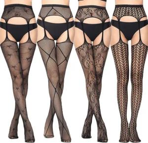 YRIIOMO Strümpfe Hochwertige Damen Sexy Socken mit Netzdesign, elastisch und bequem, ideal für stilvolle und individuelle Outfits