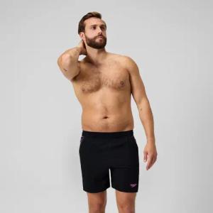 Xpress Lite Panel Badeshorts 40 cm Schwarz/Pink für Herren