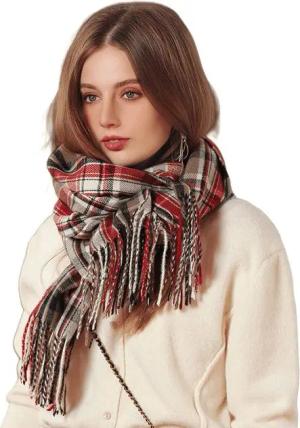 YRIIOMO Halstuch Eleganter Damen Schal aus recyceltem Polyester, leicht und warm, ideal, (für kalte Wintertage und vielseitig kombinierbar mit verschiedenen, Outfits)