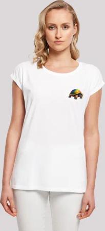 F4NT4STIC T-Shirt "Rainbow Turtle SHORT SLEEVE TEE", Print
