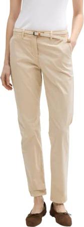 TOM TAILOR Chinohose, mit Gürtel
