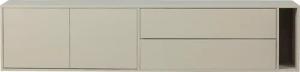 WOOOD Lowboard "Settle TV-Kommode", mit zwei Schubladen, H 45 cm x B 200 cm