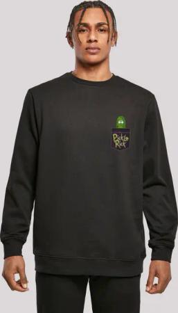F4NT4STIC Sweatshirt "Rick und Morty Pickle Rick", Print