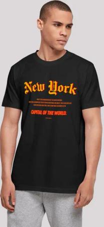 F4NT4STIC T-Shirt "New York TEE UNISEX", Print