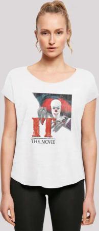 F4NT4STIC T-Shirt "IT Film ES Stephen King Distressed", Damen,Premium Merch,Lang,Longshirt,Bedruckt