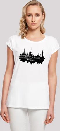 F4NT4STIC T-Shirt "Cities Collection - Hamburg skyline", Print