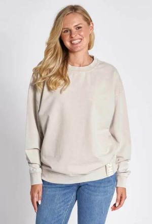 Zhrill Sweatshirt MINSA mit Print auf dem Rücken