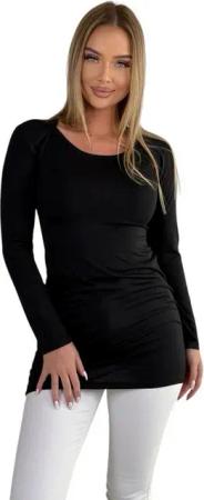 Mississhop Langarmshirt Modisches Damen-Longshirt mit langen Ärmeln