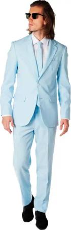 OppoSuits Cool Blue Kostüm - Größe 54