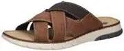 Rieker Pantolette Herren braun