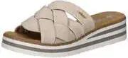 Rieker Pantolette Damen beige
