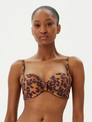 Chantelle Bikini-Oberteil Sauvage C17UNK Braun