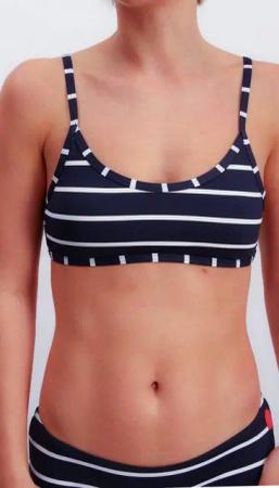 JOOP! Bustier-Bikini-Top JEANS! Easy Summer, im lässigen Streifen-Design, herausnehmbare Pads
