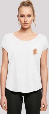 F4NT4STIC T-Shirt "Gingerbread Lebkuchen Tree", Print
