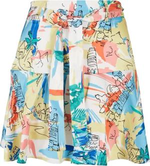 URBAN CLASSICS Sommerrock "Urban Classics Damen Ladies AOP Satin Mini Skirt", (1 tlg.)