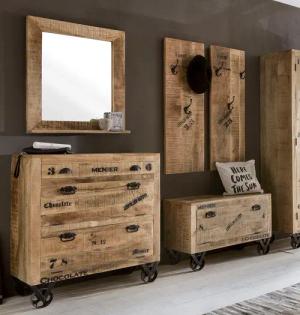 SIT Garderoben-Set "Rustic", (5 St.)