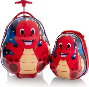 Heys Kinderkoffer "Travel Tots, 46 cm", (Set, 2 St.), 2 Rollen, Heys x Joachim Llambi Kindertrolley Handgepäck-Koffer