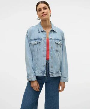Vero Moda Jeansjacke "VMTESSA LS OVERSIZE DENIM JACKET GA NOOS"