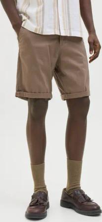 Jack & Jones Chinoshorts "JPSTBOWIE JJSHORTS S", mit Aufschlag