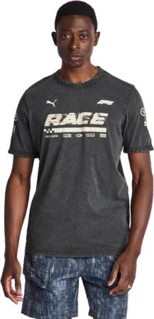 Puma X A$ap Herren T-Shirts - Schwarz - Größe M - Baumwoll-Jersey