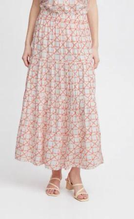 Atelier Rêve A-Linien-Rock IRMORENI SK sommerliches Kleid mit Volants