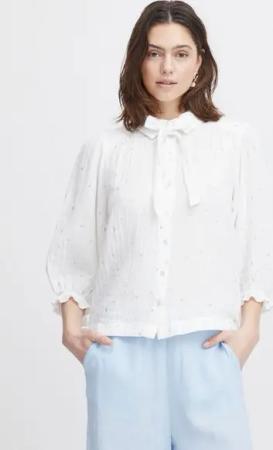 Atelier Rêve Shirtbluse IRCAMILO SH weibliche Bluse mit Schleife