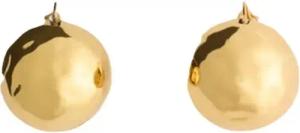 Patou Ohrringe - Gold-Plated Brass Spherical Earrings - Gr. unisize - in Gold - für Damen