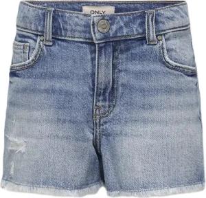 Kids ONLY Jeansshorts Robyn 15291605 Blau Straight Fit