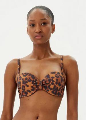 Chantelle Bikini-Oberteil Sauvage C17UNK Braun