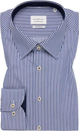 MODERN FIT Hemd in navy gestreift