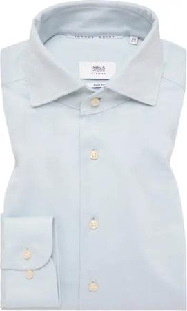 SLIM FIT Hemd in grün unifarben