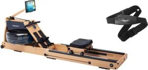 Christopeit Sport® Ruderzugmaschine WP 5000 inkl. Pulsgurt (Set, Pulsgurt, Ruderzugmaschine), Rudermaschine