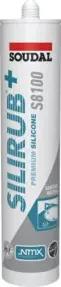Soudal Silikon Silirub+ S8100 300ml Weiß