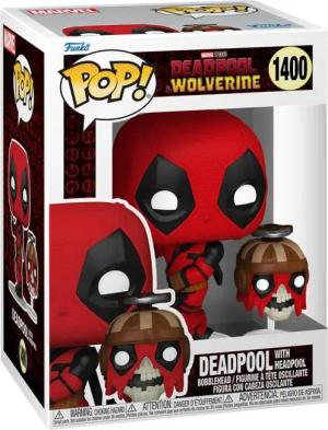 Deadpool & Wolverine - Deadpool with Headpool Vinyl Figur 1400 - Funko Pop! Figur - Funko Shop Deutschland - Lizenzierter Fanartikel