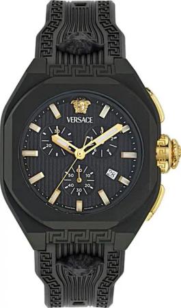 Versace Chronograph V-LEGEND CHRONO VE9L00124, Quarzuhr, Armbanduhr, Herrenuhr, Swiss Made,analog, Tag, Stoppfunktion