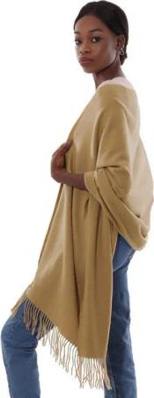 Coonoor Modeschal Damen Kaschmir Schultertuch Abendkleid festlich Schal, mit quasten/fransen, Tücher für abendkleid Stola Scarf Winterschal