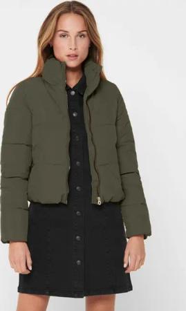 ONLY Steppjacke "ONLCAMILLA V-NECK L/S PULLOVER KNT NOOS"