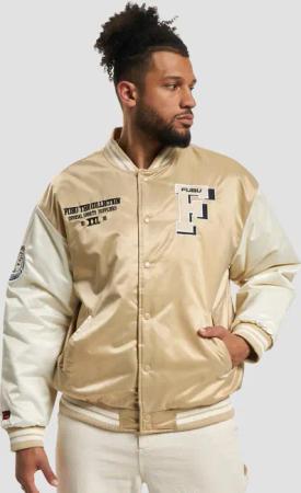 FUBU College Shiny Varsity Jacket