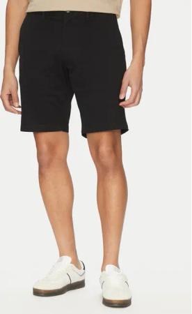 Tommy Hilfiger Stoffshorts Harlem MW0MW23568 Schwarz Regular Fit