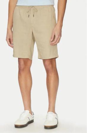 Tommy Hilfiger Stoffshorts Harlem MW0MW37804 Beige Regular Fit