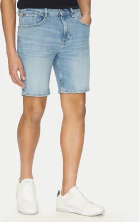Tommy Hilfiger Jeansshorts Brooklyn MW0MW39195 Blau Slim Fit