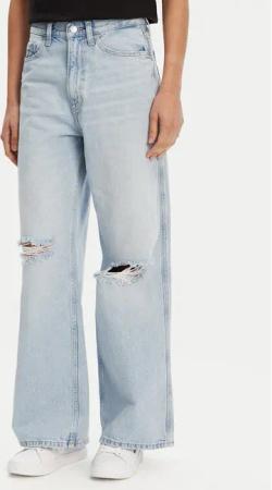 Tommy Jeans Jeans Claire DW0DW21281 Blau Wide Leg