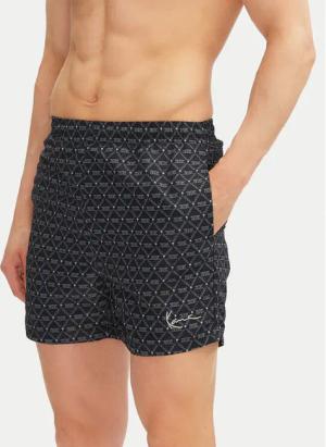 Karl Kani Badeshorts Signature Monogram Aop 60550022 Schwarz Regular Fit
