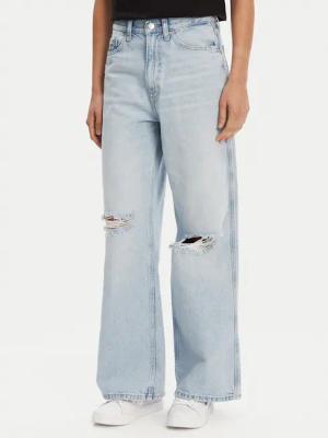 Tommy Jeans Jeans Claire DW0DW21281 Blau Wide Leg
