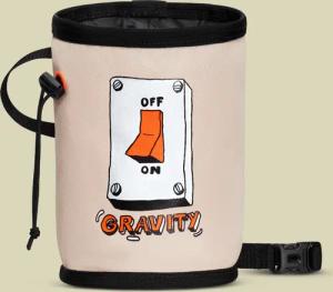 Gym Print Chalk Bag weiß one size - climbing scene AOP