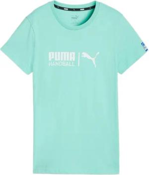 PUMA T-Shirt PUMA Handball T-Shirt Damen Kurzarm-Shirts Damen Baumwolle