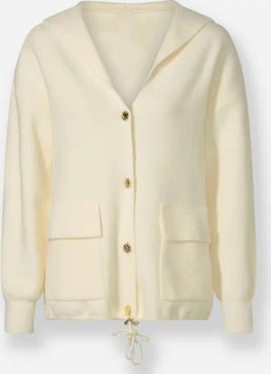 Kapuzenstrickjacke