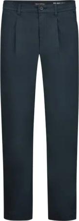 Marc O'Polo Leichte Chino mit Stretch und Bundfalte, Tapered Fit